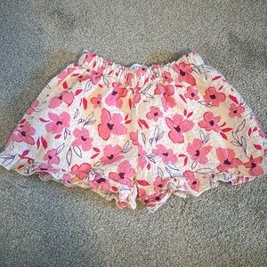 Zara Girl Floral Pink Short Size 4-5 years 110cm